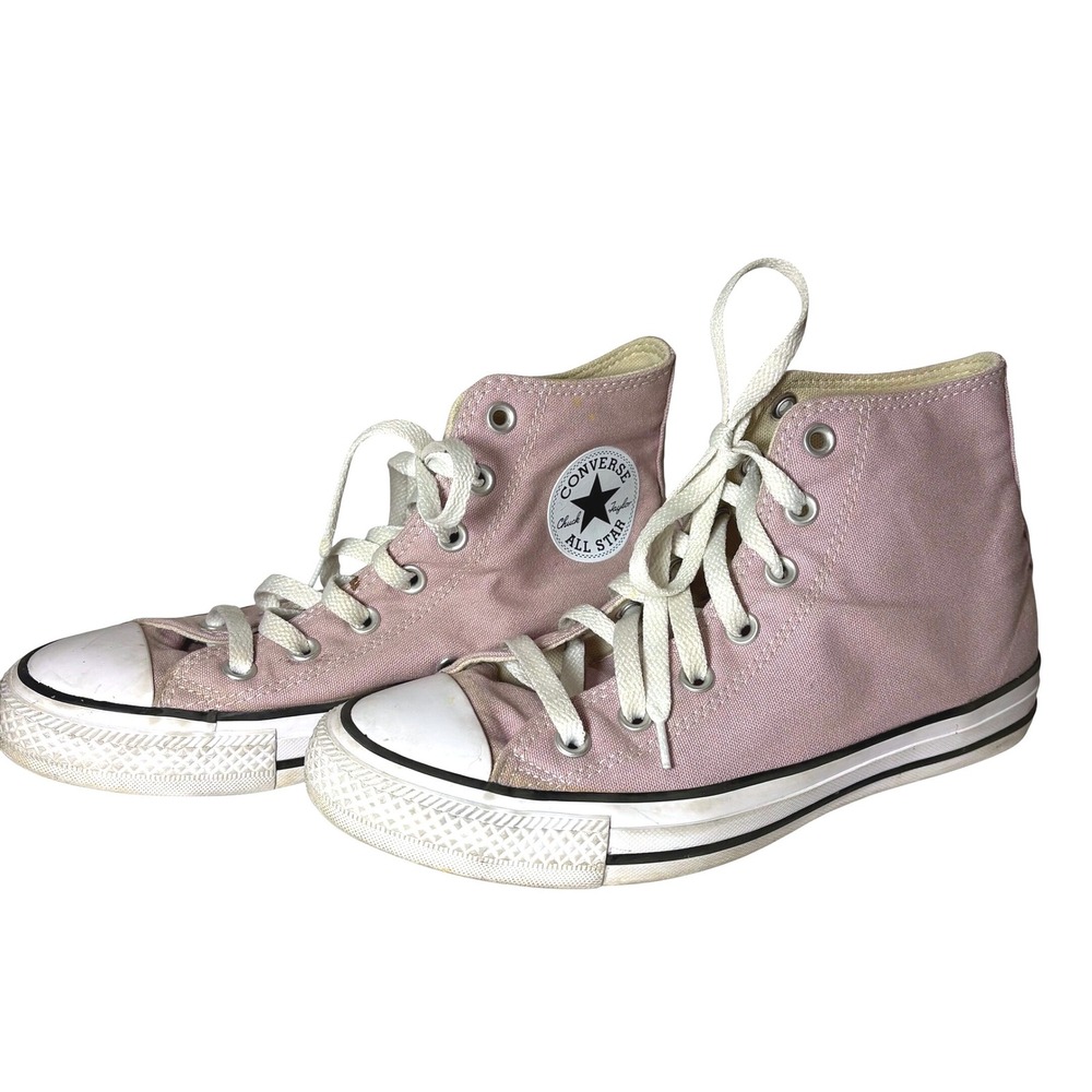 Converse‎ Chuck Taylor All Star High Top Pink Canvas Sneakers A04542F Womens 8